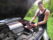 Через такую штуку подключали электроинструменты