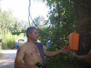 Повесили умывальник