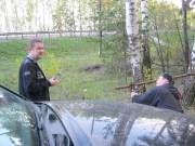 Въезд, шлагбаум